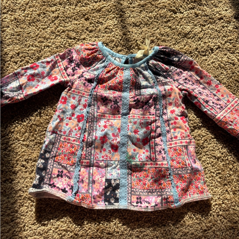 Matilda Jane Multicolor Floral Kids Blouse